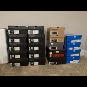 Lots of shoes! Head to my closet for details